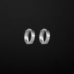 Candongas aro pequeñas en plata ley 925