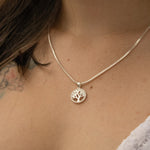 Collar árbol de la vida en plata ley 925 certificada