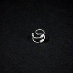 Ear cuff con forma de resistencias en plata ley 925
