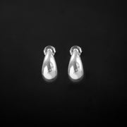 Aretes topito chunky en plata ley 925 garantizada y certificada
