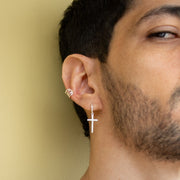 Ear cuff unisex en plata ley 925