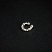 Ear cuff con esferas o balines en plata ley 925
