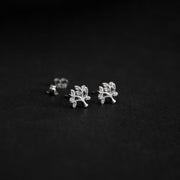 Topitos árbol de la vida en plata ley 925 y circones