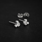 Topitos en forma de ratón en plata ley 925